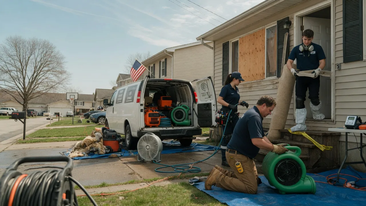 Water Damage Restoration in Stevensville, PA near me